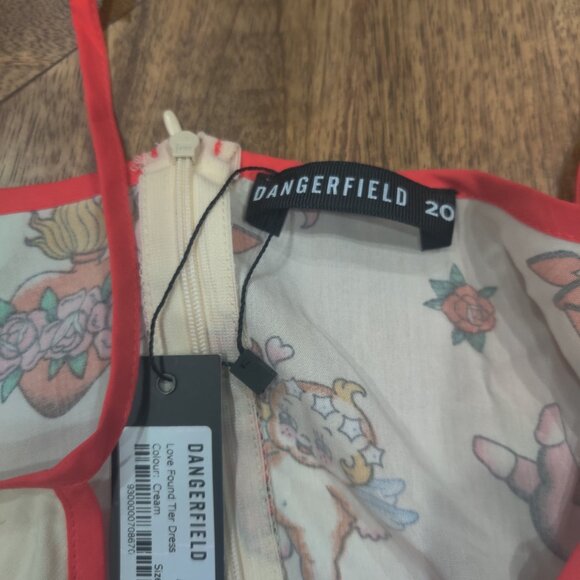 Dangerfield Kewpie doll print dress size 20 AU New (16-18 US) - Picture 3 of 4